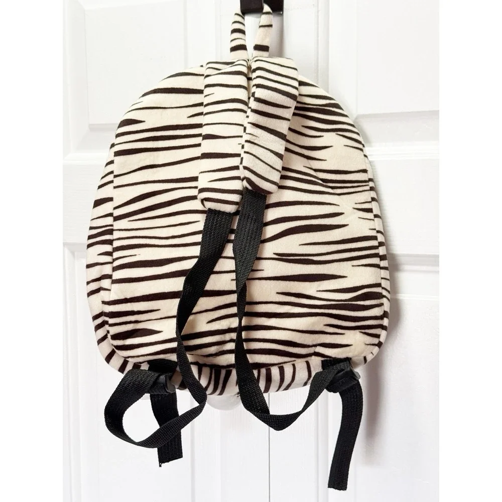 Zebra Plush Children's Backpack